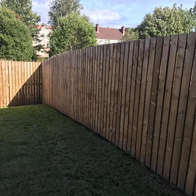 Timber fencing and decking