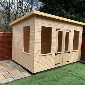 Timber sheds and summerhouses