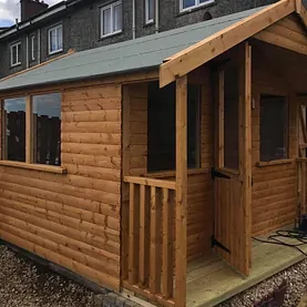 Timber sheds and summerhouses