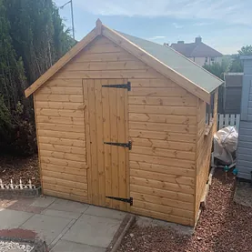 Timber sheds and summerhouses