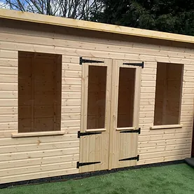 Timber sheds and summerhouses