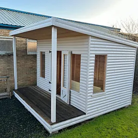 Timber sheds and summerhouses