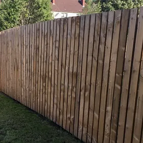 Timber fencing and decking